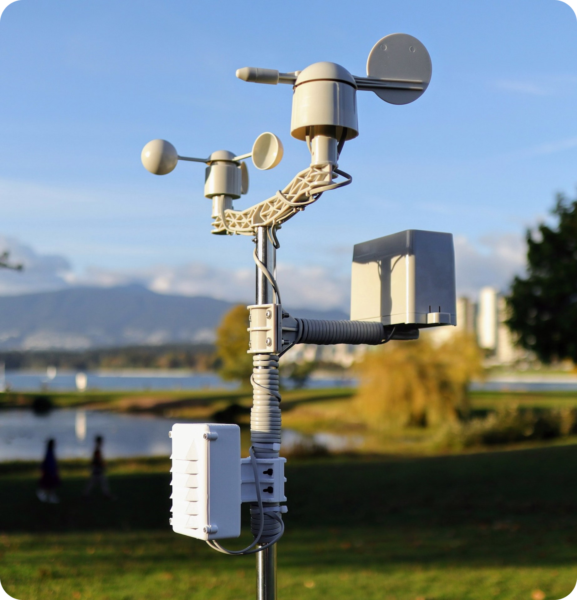 Weather station hardware for a data collection platform engineered on Ruby on Rails