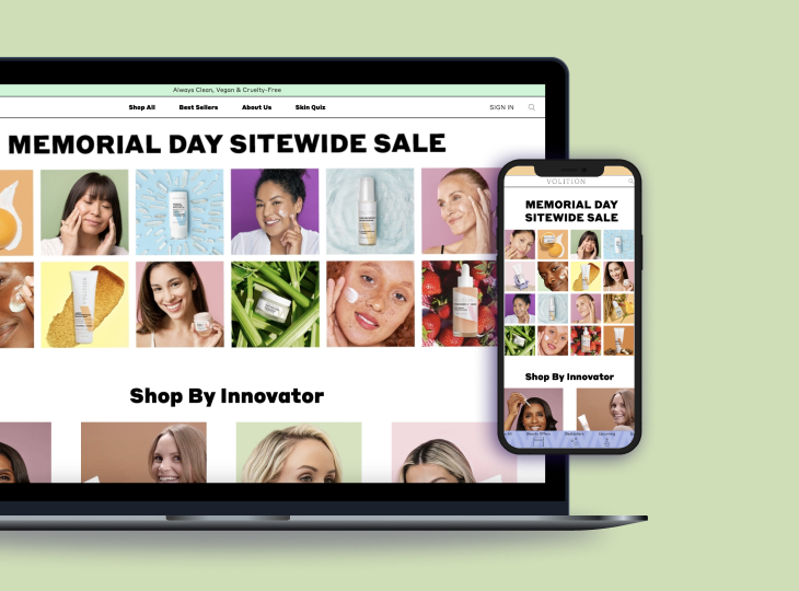 Volition beauty cover