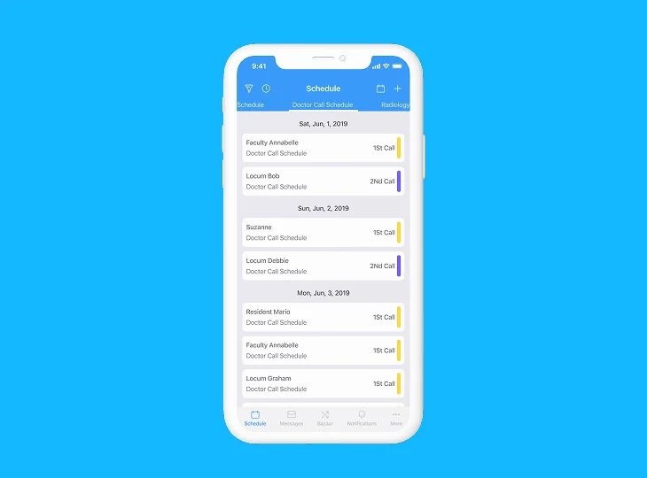 Intelligent scheduling for hospitals cover