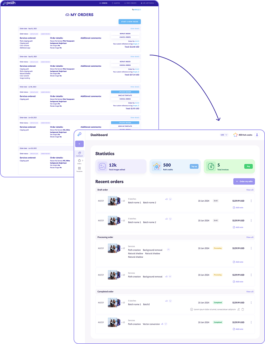 PathEdits interface image