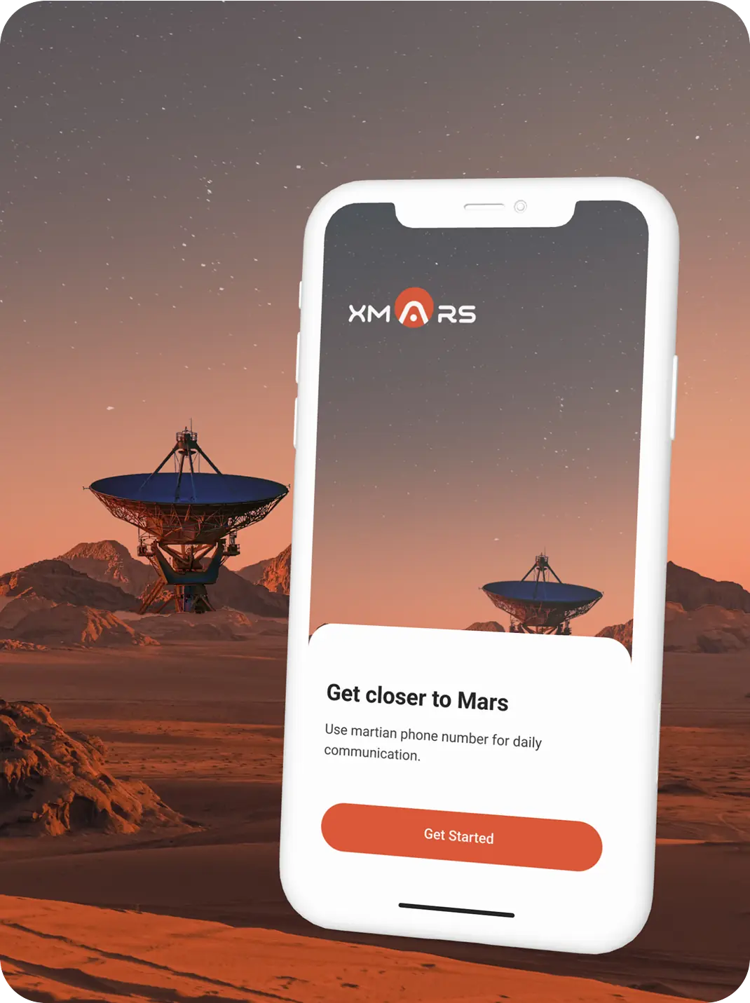 XMars App for communication