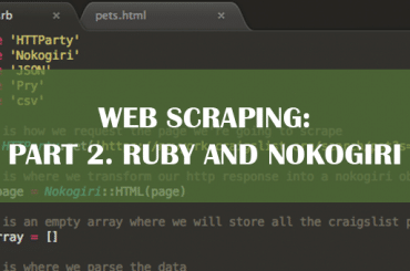 web scraping