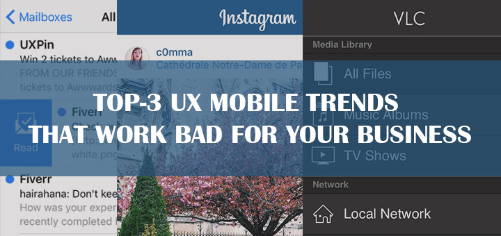 Mobile UX trends