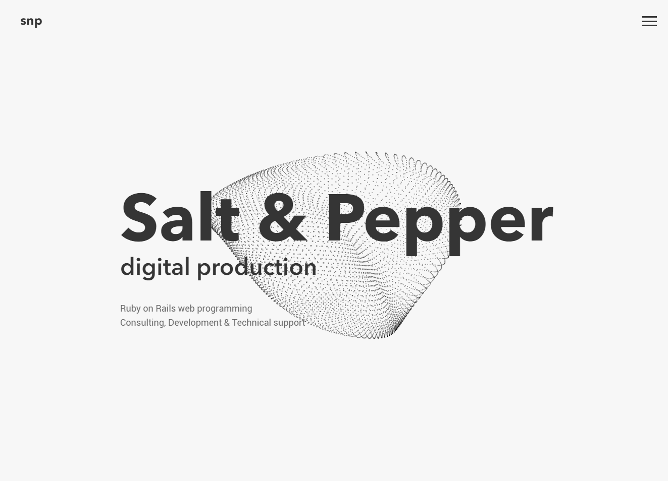Salt & Pepper homepage